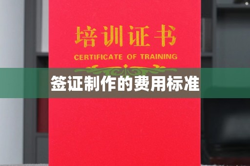 盐都签证制作的费用标准